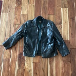 Men’s large Frye vintage leather jacket